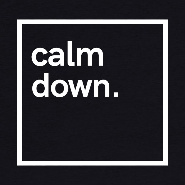 calm down by hoopoe